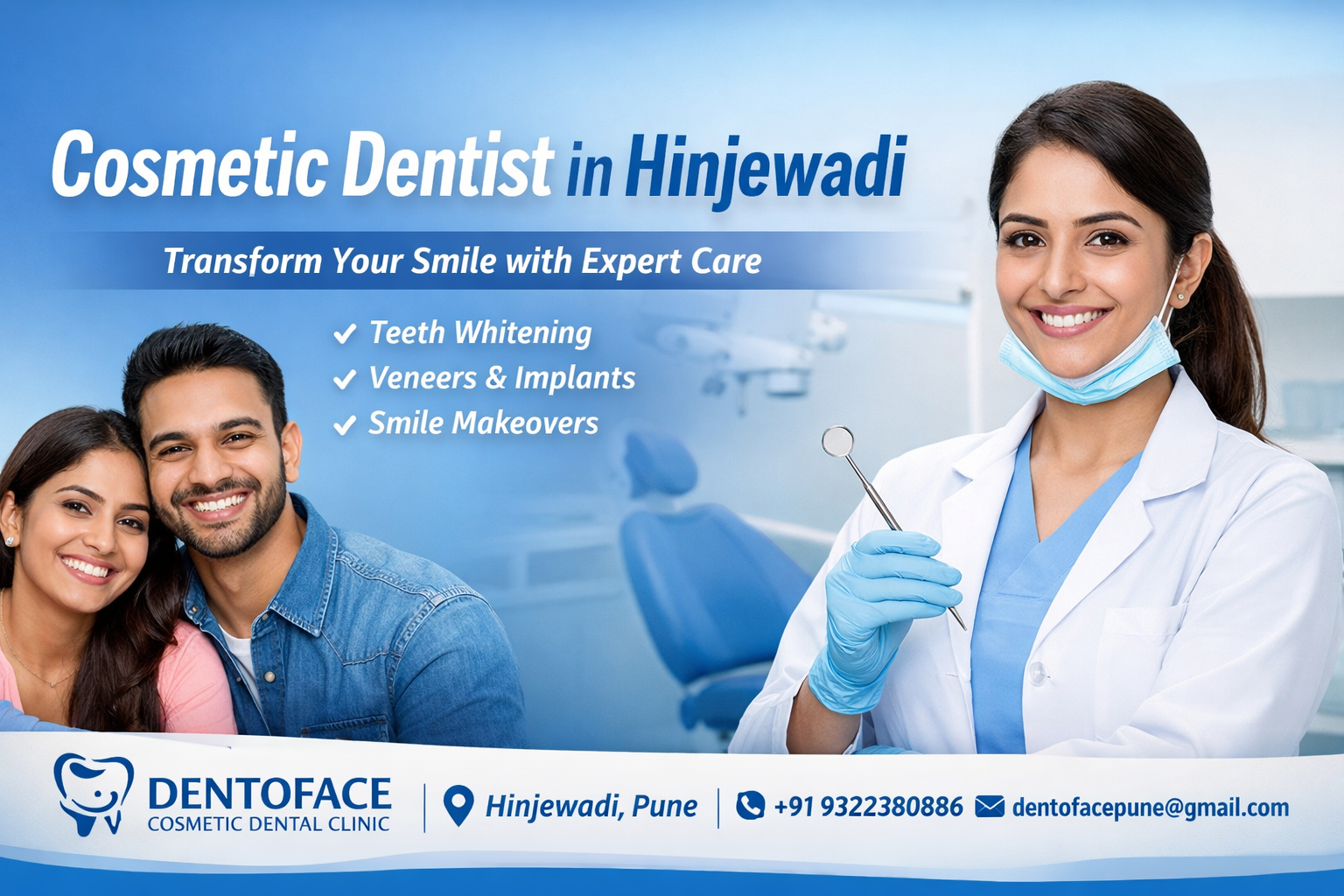 What Defines the Role of a Cosmetic Dentist in Hinjewadi?