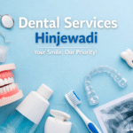 Modern dental care tools representing dental services in Hinjewadi Pune